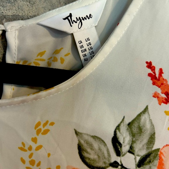 Thyme Maternity Blouse Large - Picture 5 of 7